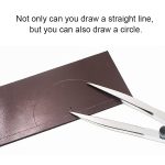 Kopfabstandsmesser aus Kohlenstoffstahl Kompasse Industrieleder-Seitenverkleidungswerkzeug, Länge: 153 mm – Bild 8