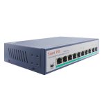 ESCAM POE 8+2 10-Port Fast Ethernet Switch 8-Port POE 10/100M 120W Netzwerk-Switch, Übertragungsentfernung: 150m, 10 Ports – Bild 2
