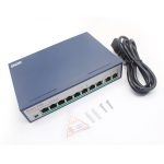 ESCAM POE 8+2 10-Port Fast Ethernet Switch 8-Port POE 10/100M 120W Netzwerk-Switch, Übertragungsentfernung: 150m, 10 Ports – Bild 5