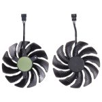 1 Paar 88MM 4 Pin-Computer-Grafikkarte-Kühlventilator für Gigabyte GeForce GTX1060 1070 GTX1050ti GTX960 RX570 RX470 – Bild 2