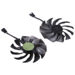1 Paar 88MM 4 Pin-Computer-Grafikkarte-Kühlventilator für Gigabyte GeForce GTX1060 1070 GTX1050ti GTX960 RX570 RX470 – Bild 3