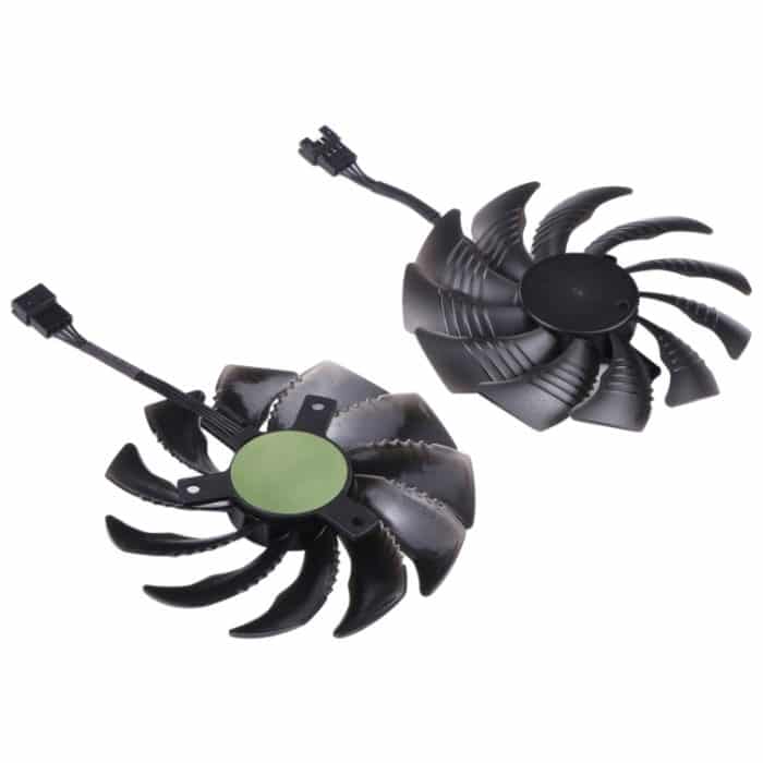 1 Paar 88MM 4 Pin-Computer-Grafikkarte-Kühlventilator für Gigabyte GeForce GTX1060 1070 GTX1050ti GTX960 RX570 RX470 – Bild 3
