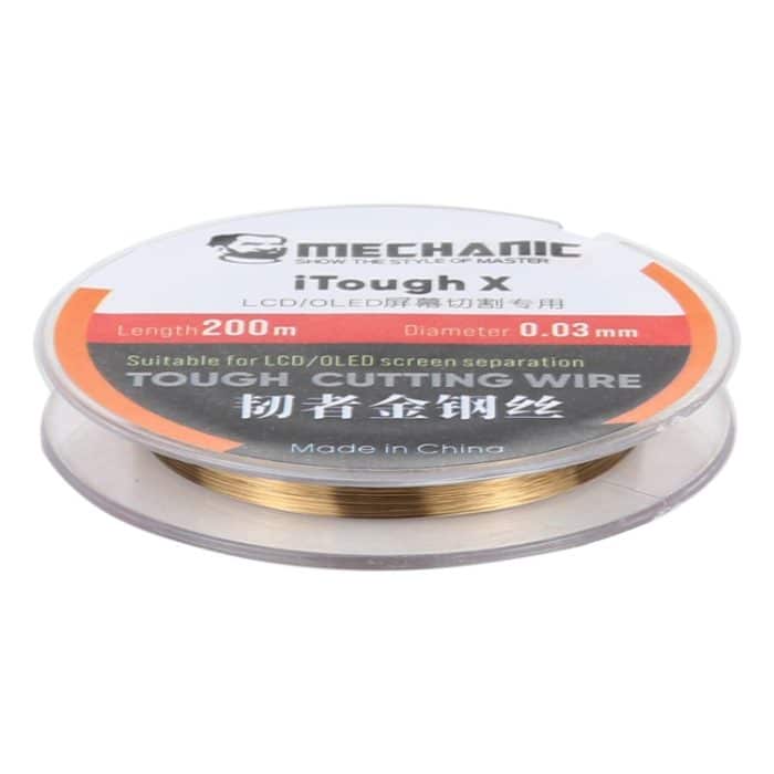 MECHANIC iTough X 200M 0,03 MM LCD-OLED-Bildschirmschneiddraht – Bild 2