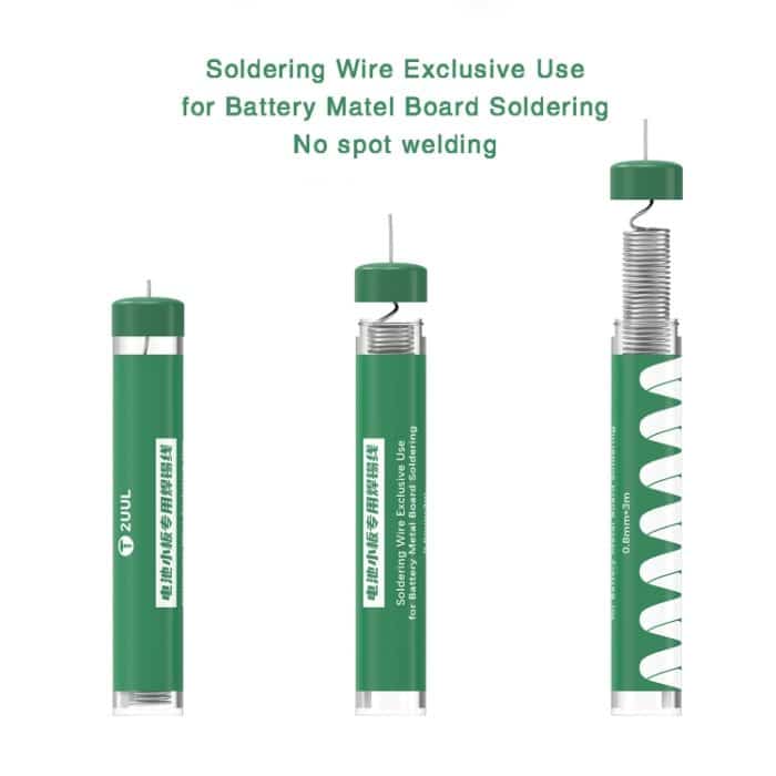 2ULOUL Batterie Matel Board Lötdraht – Bild 2