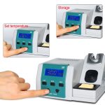 SUGON T26 Lötstation Bleifreie 2S-Schnellheizung mit C210-018 Lötkolbenspitzen-Kit, EU-Stecker – Bild 9