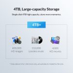 ORICO 2159U3 2,5 Zoll transparentes USB3.0-Festplattengehäuse mit Ständer – Bild 11