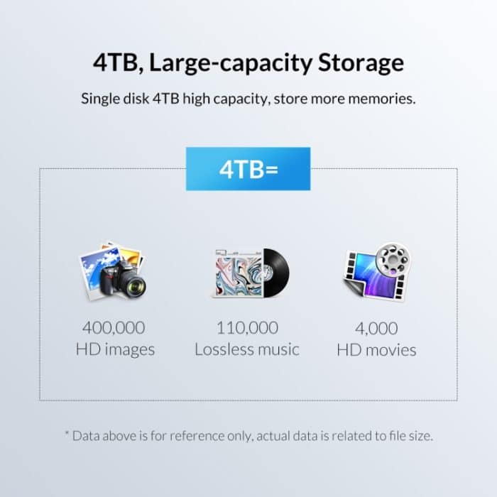 ORICO 2159U3 2,5 Zoll transparentes USB3.0-Festplattengehäuse mit Ständer – Bild 11