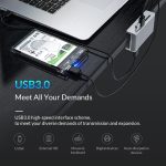 ORICO MH2AC-U3 Clip-Typ 2 Anschlüsse USB3.0 HUB mit SD-Kartenleser – Bild 9