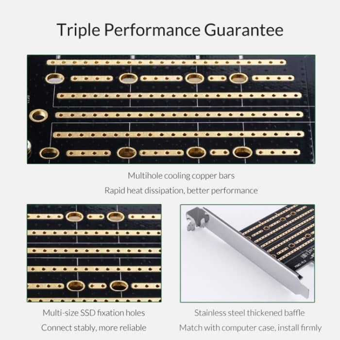 ORICO PDM2 M.2 NVME auf PCI-E 3.0 X4-Erweiterungskarte – Bild 13