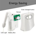 Bewegungsaktiviertes Toiletten-Nachtlicht, LED-Toilettenlicht-Badezimmer-Waschraum – Bild 11
