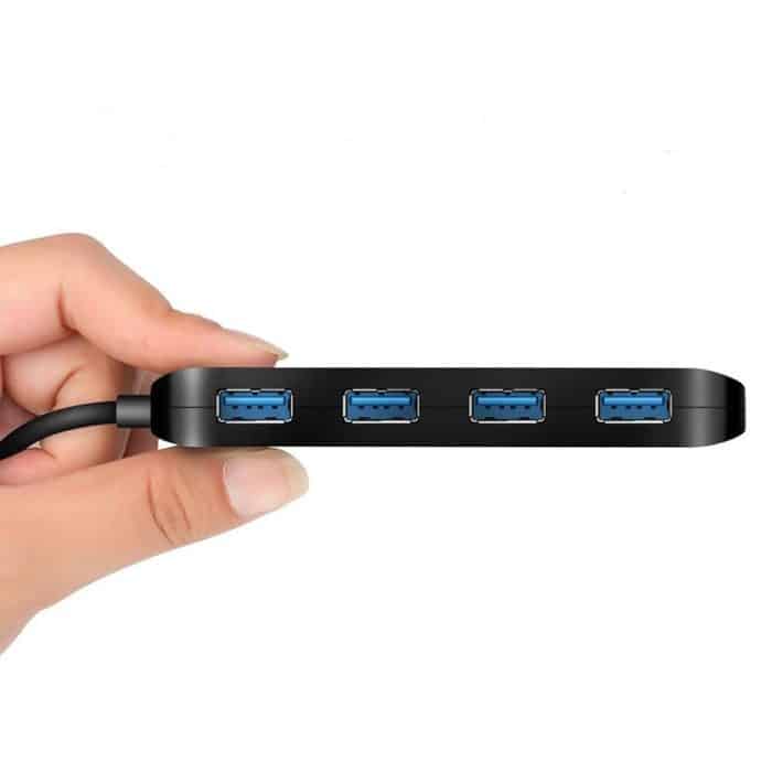 Ultra Speed ​​USB3.0 4 Ports Hub mit Switch – Bild 3