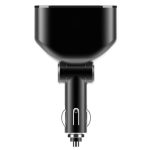 2 Zigarettenanzünder + 2 USB-Anschlüsse, Multifunktions-Autoladegerät mit Digitalanzeige, Cigarette Lighters – Bild 3