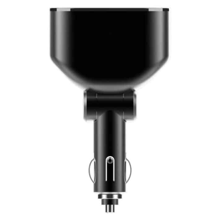 2 Zigarettenanzünder + 2 USB-Anschlüsse, Multifunktions-Autoladegerät mit Digitalanzeige, Cigarette Lighters – Bild 3