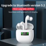 J3 Pro Hifi Drahtlose Bluetooth 5,2 Kopfhörer LED Display Wasserdichte Sport Gaming Headset Noise Ohrhörer – Bild 3