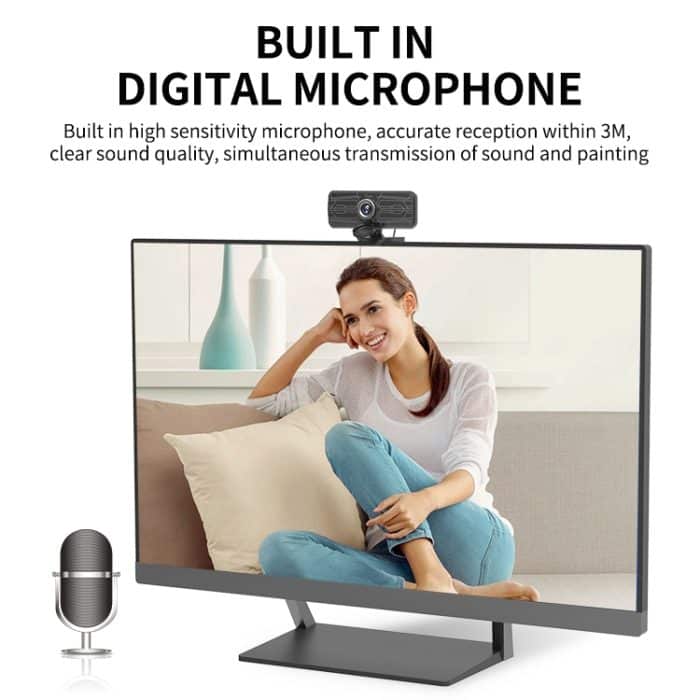 Gsou T16s 1080P HD-Webcam mit integriertem Mikrofon für Online-Klassen Broadcast-Konferenzvideo – Bild 5