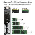 ORICO TCM2M-C3 M.2 SSD Dual-Protokoll-Festplattengehäuse – Bild 12