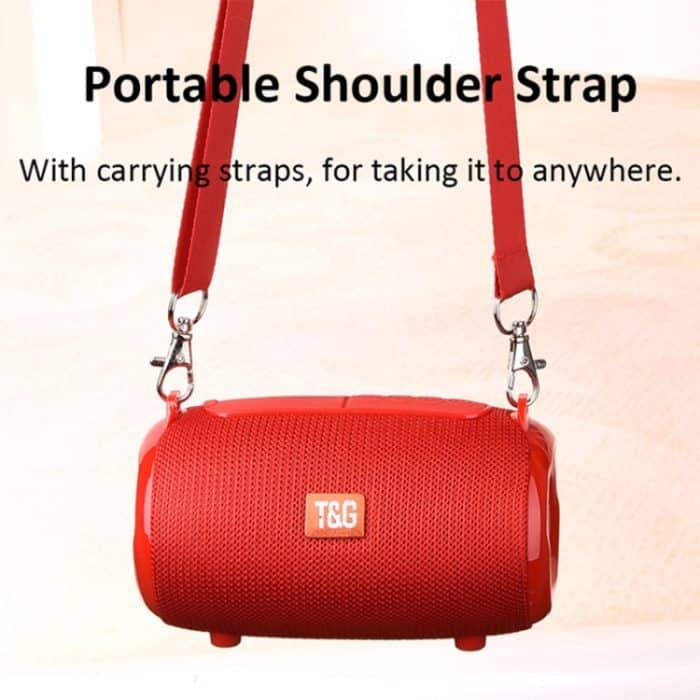 T&G TG532 10 W kabelloser Bluetooth-Lautsprecher, wasserdicht, tragbar, für den Außenbereich, Mini-Säulenbox-Lautsprecher mit FM-Radio – Bild 5