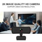 C3 400W Pixel 2K Auflösung Autofokus HD 1080P Webcam 360 Drehung Für Live-Übertragung Videokonferenz Arbeiten Webkamera mit Mikrofon USB Treiberfrei – Bild 8