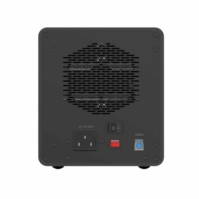 ORICO 9548RU3-BK Externes 3,5-Zoll-Festplattengehäuse mit RAID – Bild 3