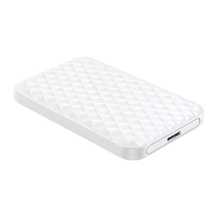 ORICO 2520U3 2,5-Zoll-tragbares Festplattengehäuse, White, Black – Bild 2