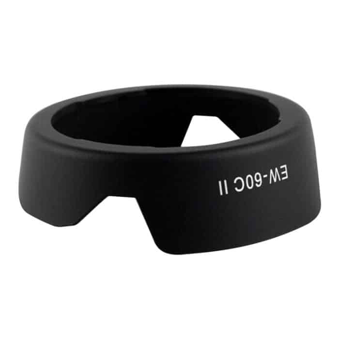 EW-60C II Gegenlichtblende für Canon EOS EF-S 18-55 mm 1: 3,5-5,6 IS Objektiv – Bild 3