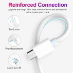2 in 1 1 m USB-auf-Micro-USB-Datenkabel + 30 W QC 3.0 4 USB-Schnittstellen Handy Tablet PC Universal-Schnellladegerät Reiseladegerät-Set, EU-Stecker, Micro USB Set EU Plug – Bild 11
