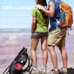 NewRixing NR106 Mini tragbarer kabelloser Bluetooth-Lautsprecher, Stereo-Subwoofer, integriertes Mikrofon, unterstützt Freisprechen, TF-Karte und FM, without LED Flashlight – Bild 3