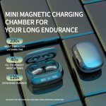 T20 TWS Bluetooth 5.0 Touch Kabelloser Bluetooth-Kopfhörer mit drei LED-Akkuanzeigen und Ladebox, Support-Anruf und Sprachassistent – Bild 4