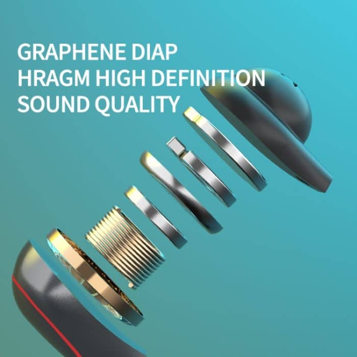 T20 TWS Bluetooth 5.0 Touch Kabelloser Bluetooth-Kopfhörer mit drei LED-Akkuanzeigen und Ladebox, Support-Anruf und Sprachassistent – Bild 9