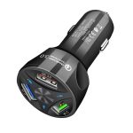 QC3.0 3 USB 35W Hochleistungs-Fahrzeugladegerät / Universal-Fahrzeugladegerät für Mobiltelefone und Tablets – Bild 8