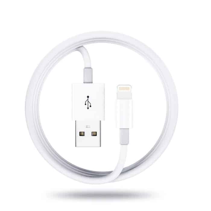 Qc3.0 Dual-USB-Autoladegerät + 8-poliges Schnellladekabel-Autoladeset, 8 Pin (Black), 8 Pin (White) – Bild 4