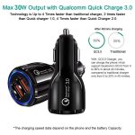 Qc3.0 Dual-USB-Autoladegerät + 8-poliges Schnellladekabel-Autoladeset, 8 Pin (Black), 8 Pin (White) – Bild 8