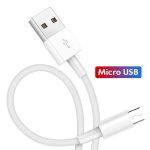 Qc3.0 Dual-USB-Autoladegerät + Micro-USB-Schnellladekabel-Autoladeset, Micro USB (White), Micro USB (Black) – Bild 4