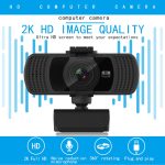 Richwell PC-06 Mini 360 Grad drehbare 4,0 MP HD-Autofokus-PC-Webcam mit Rauschunterdrückungsmikrofon – Bild 4