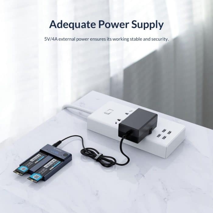 ORICO M2P2-C3-C NVME M.2 SSD-Duplikator – Bild 11