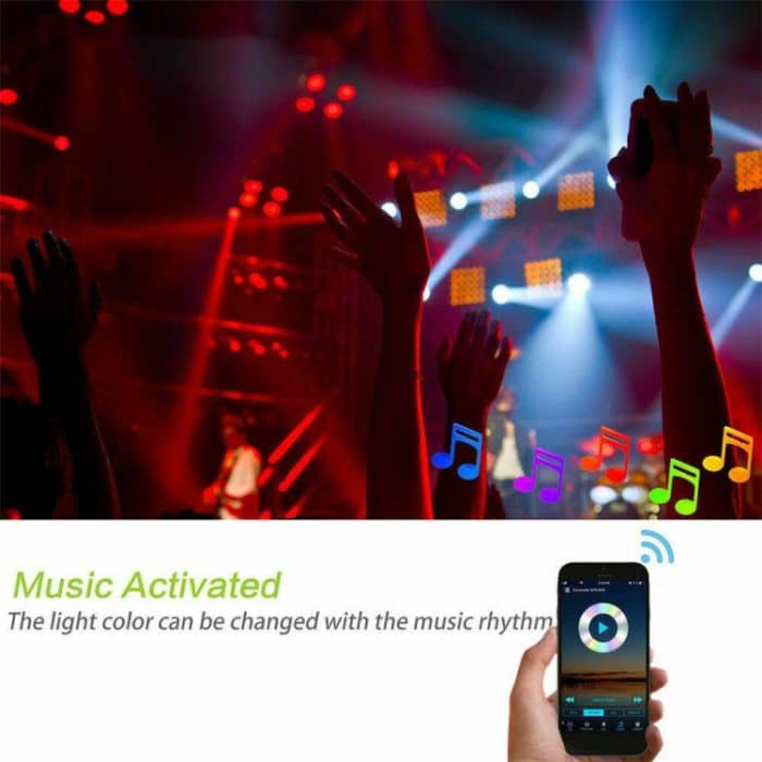 5m 5050 RGB LED-Streifen Light Wifi Smart Home Power Kit Set (nicht wasserdicht) – Bild 6