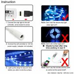 5m 5050 RGB LED-Streifen Light Wifi Smart Home Power Kit Set (nicht wasserdicht) – Bild 10