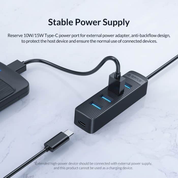 ORICO TWU3-7A-BK 7-Port USB 3.0 HUB – Bild 8