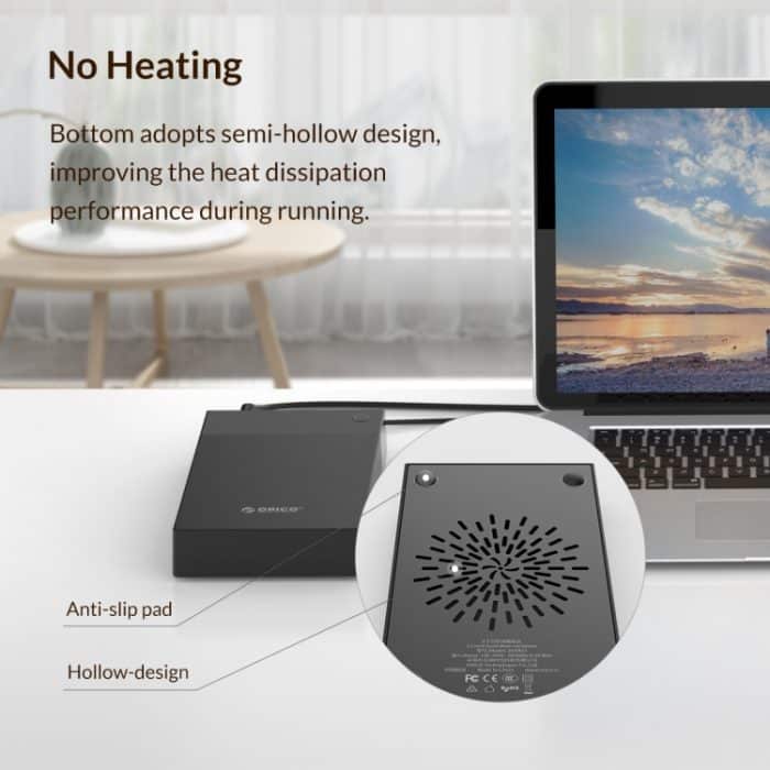 ORICO 3599U3 Tragbares 3,5-Zoll-Festplattengehäuse – Bild 12