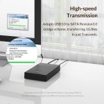 ORICO 3599U3 Tragbares 3,5-Zoll-Festplattengehäuse – Bild 8