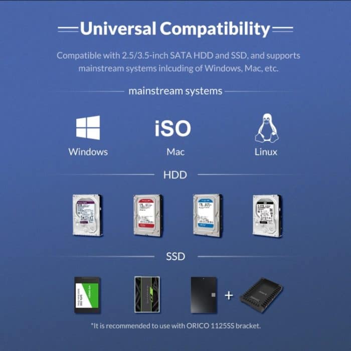 ORICO NS200RU3 2 Bay USB3.0-Festplattengehäuse mit RAID – Bild 16