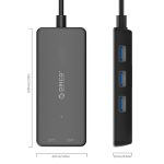 ORICO H3TS-U3 USB3.0 HUB mit Kartenleser – Bild 2