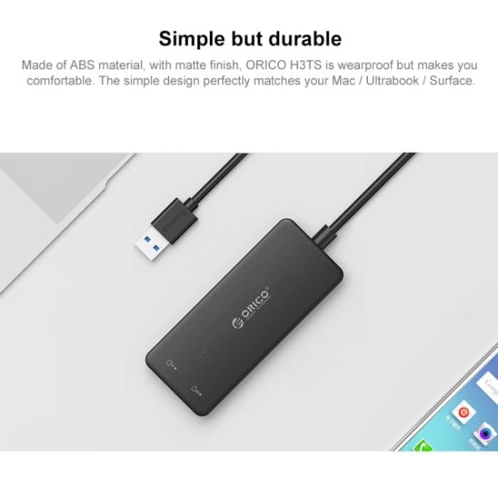 ORICO H3TS-U3 USB3.0 HUB mit Kartenleser – Bild 6