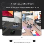 ORICO H7U-U3 7 Port USB3.0 Transparenter Hub – Bild 6