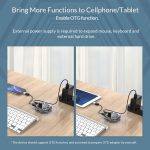 ORICO H7U-U3 7 Port USB3.0 Transparenter Hub – Bild 7