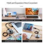 ORICO H7U-U3 7 Port USB3.0 Transparenter Hub – Bild 8