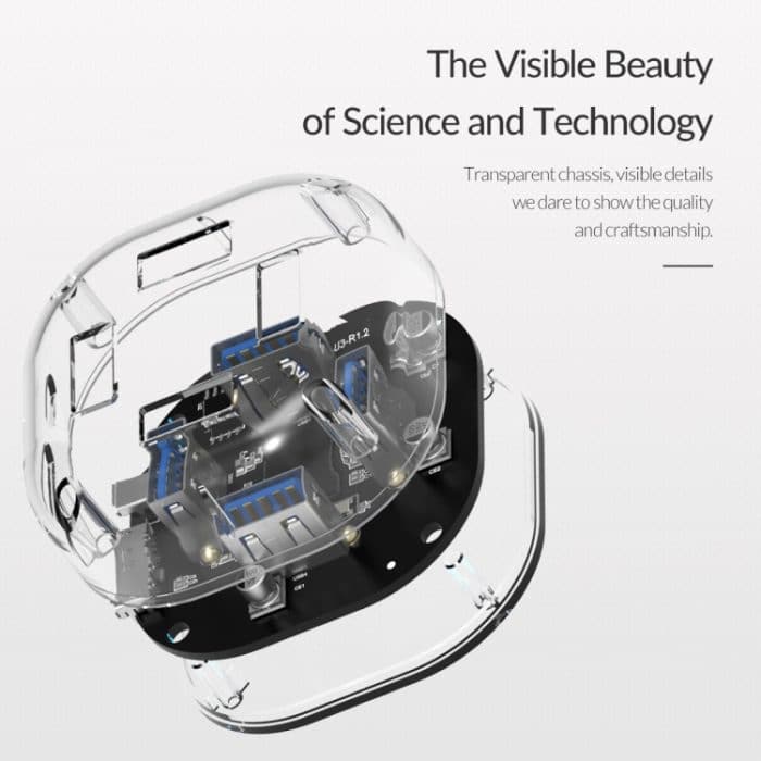 ORICO H4U-U3 4-Port Transparent HUB – Bild 4