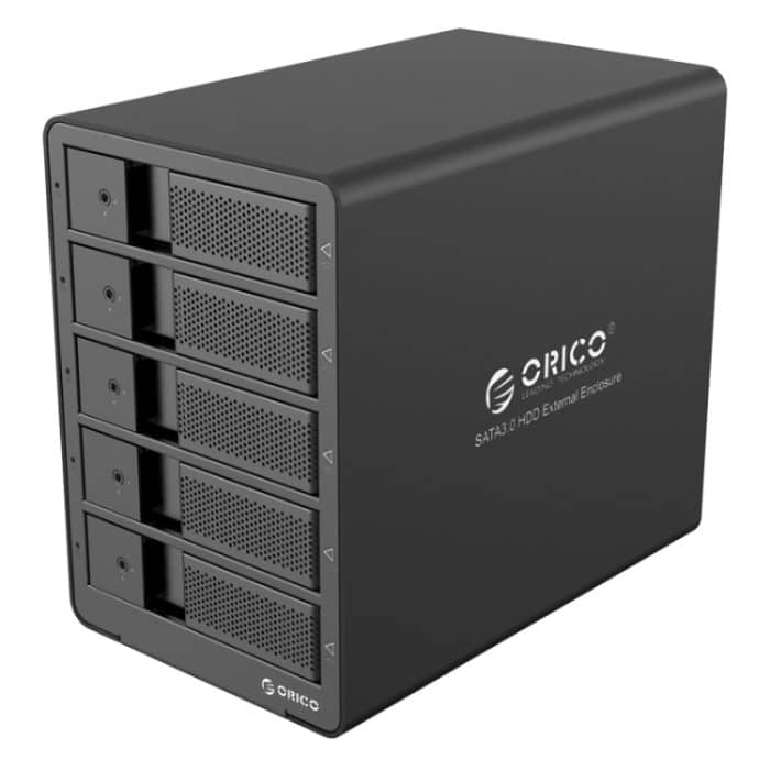 SYA0012905.jpg ORICO 9558RU3-V1-BK Externes 3,5-Zoll-Festplattengehäuse – Bild 1