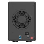 ORICO 9558RU3-V1-BK Externes 3,5-Zoll-Festplattengehäuse – Bild 3