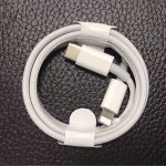 2 in 1 PD 20W Einzel-USB-C / Typ-C-Anschluss-Reiseladegerät + 3A PD3.0 USB-C / Typ-C bis 8-poliger Schnelllade-Datenkabelsatz, Kabellänge: 1 m, EU-Stecker – Bild 3